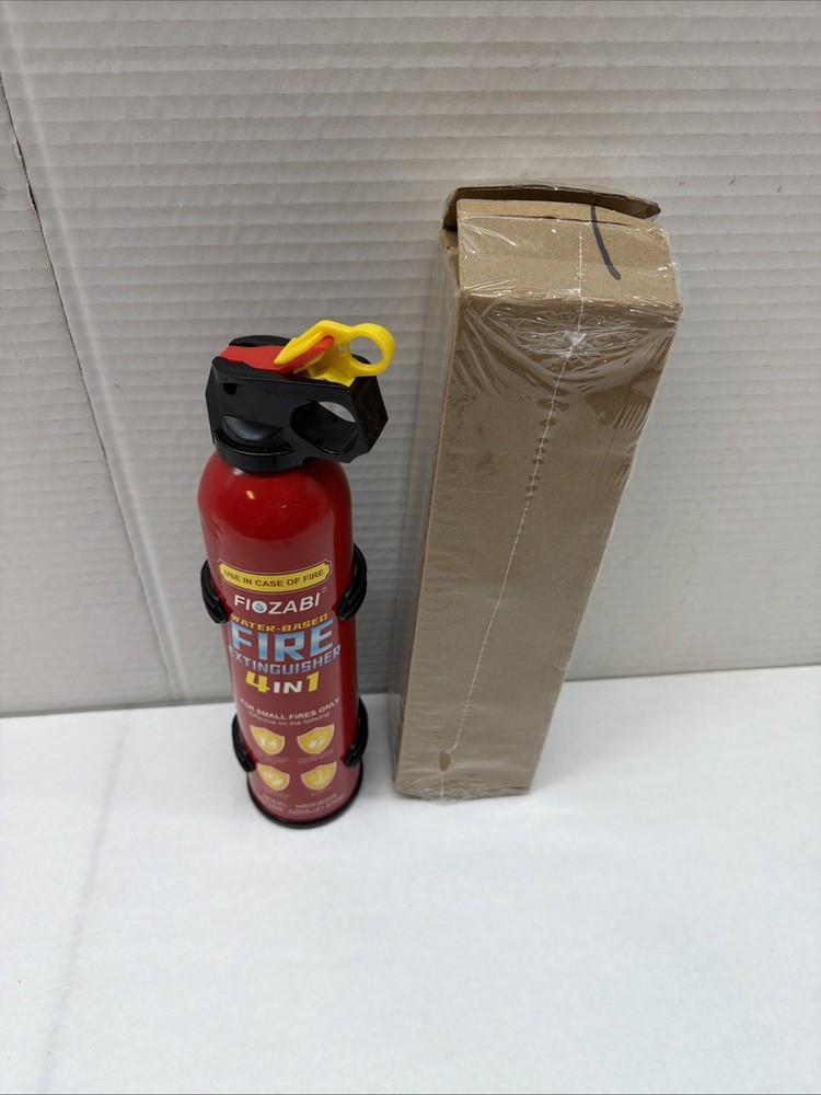 Small Portable Fire Extinguisher Home and Kitchen 21Oz Each 1-Pack Water-Based