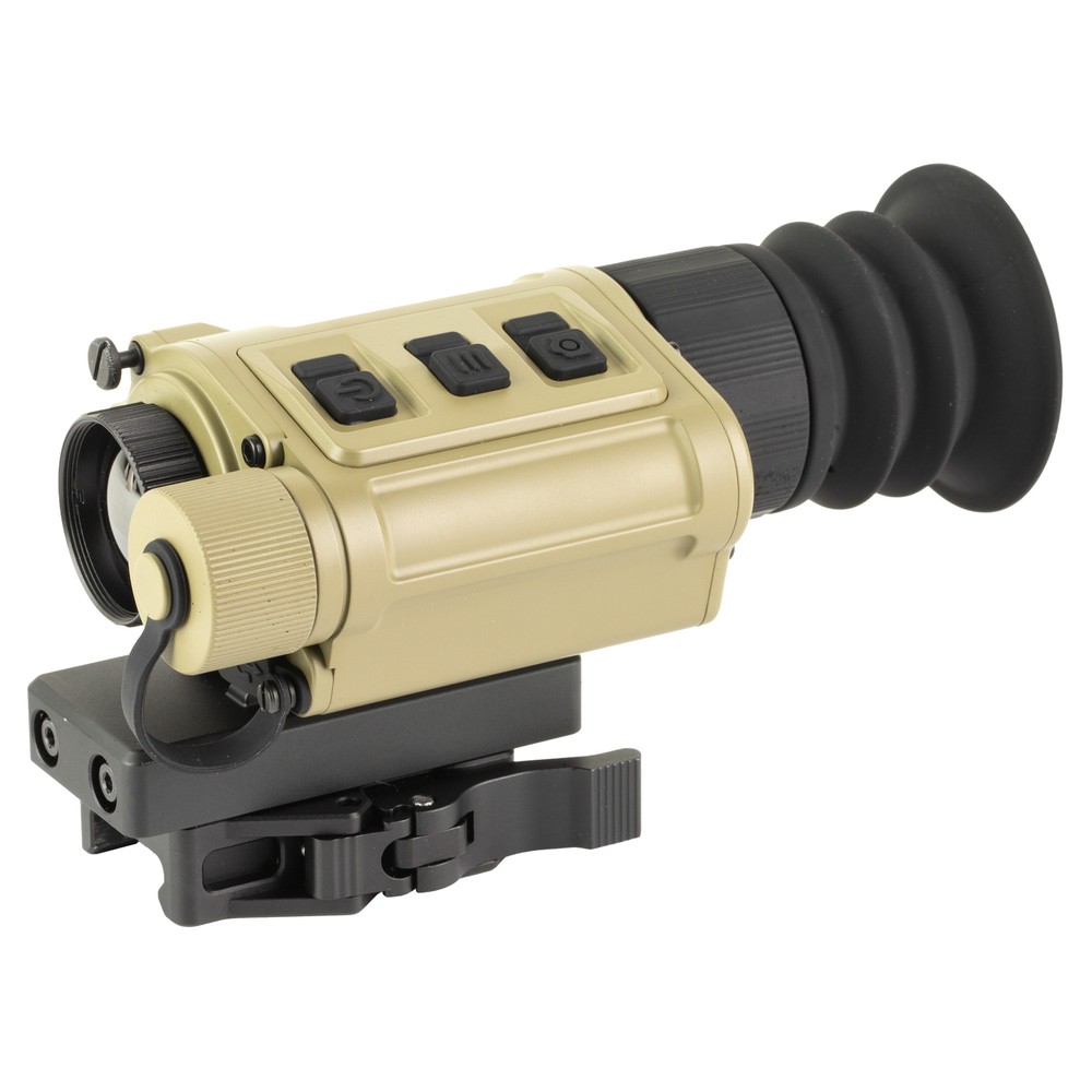 IRAYUSA RICO MICRO 25mm Objective Thermal Monocular 1X Multiple Reticles Tan