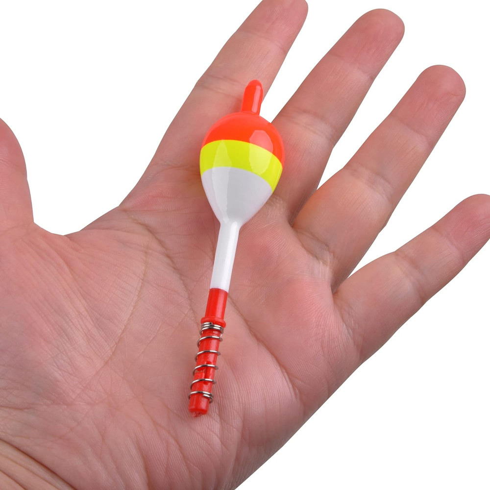 Fishing Slip Bobber Float Kit,Balsa Slip Cork Bobber Stopper String Knots with B