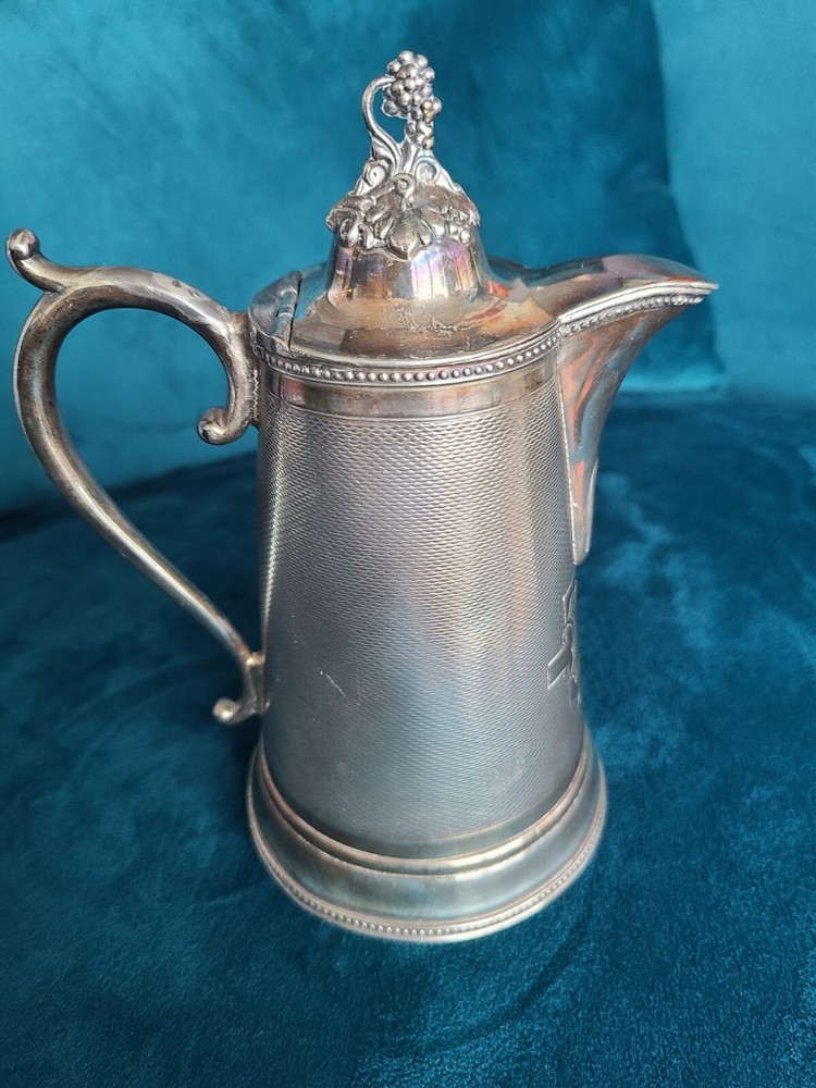Vitage Silver Meriden Brita Tea Pot "6 High