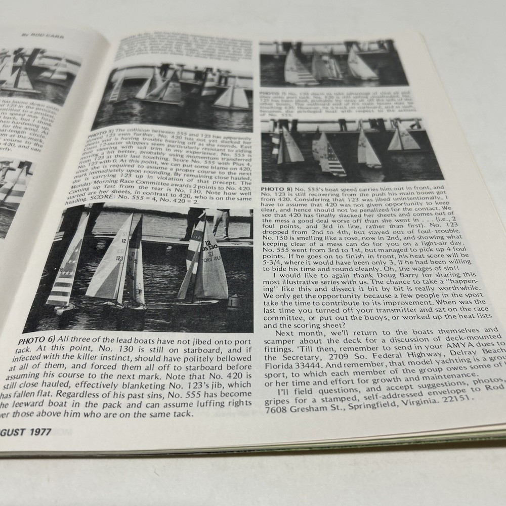 Vintage Model Builder Magazine August 1977