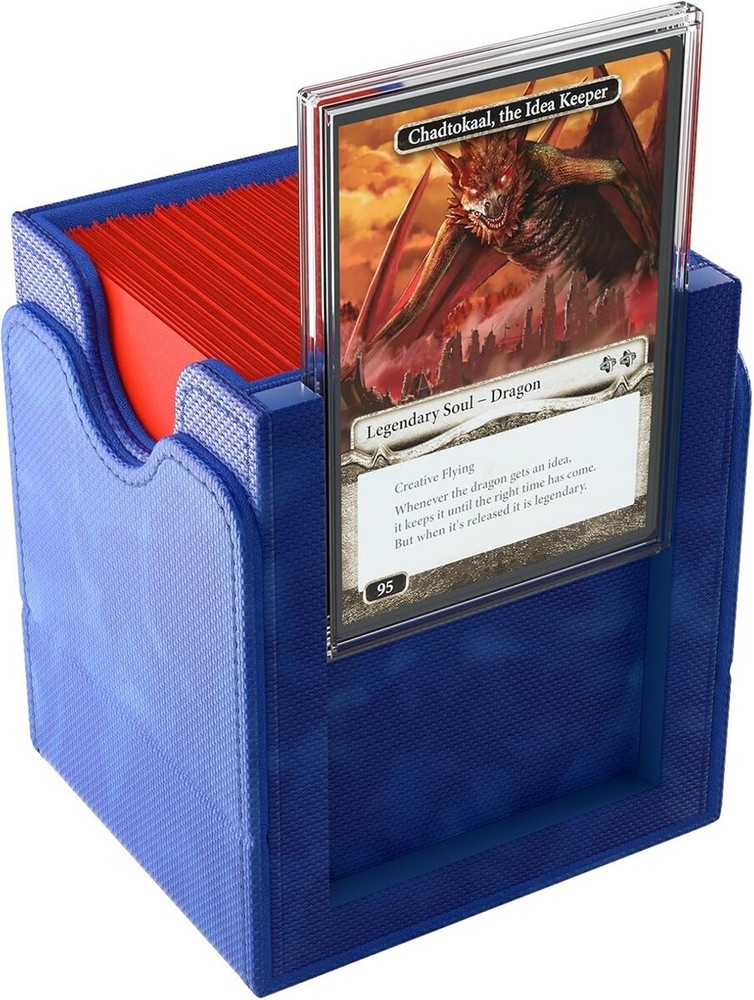 Gamegenic Squire Plus 100+ XL Convertible Deck Box (Blue)