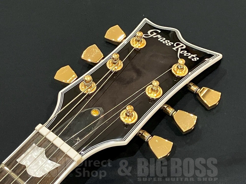 GrassRoots G-EC-CTM QM See Thru Black Sunburst
