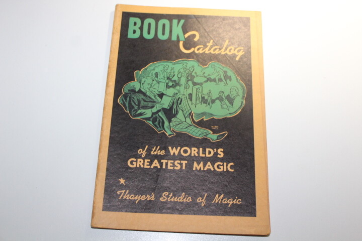 Vintage Magician's Catalog Thayer's Studio of Magic 1940