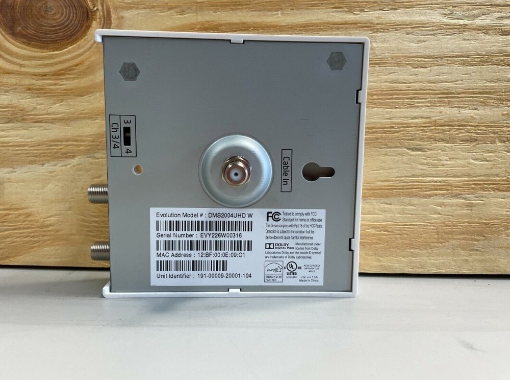 Evolution Digital DMS2204UHDW LIBERTY UNIVERSAL HD uDTA WALL MOUNT DEVICE