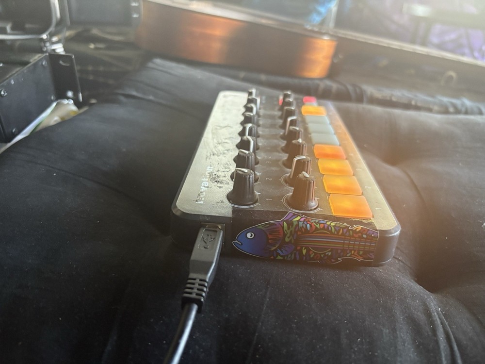 Novation Launch Control USB MIDI Controller Works Great.