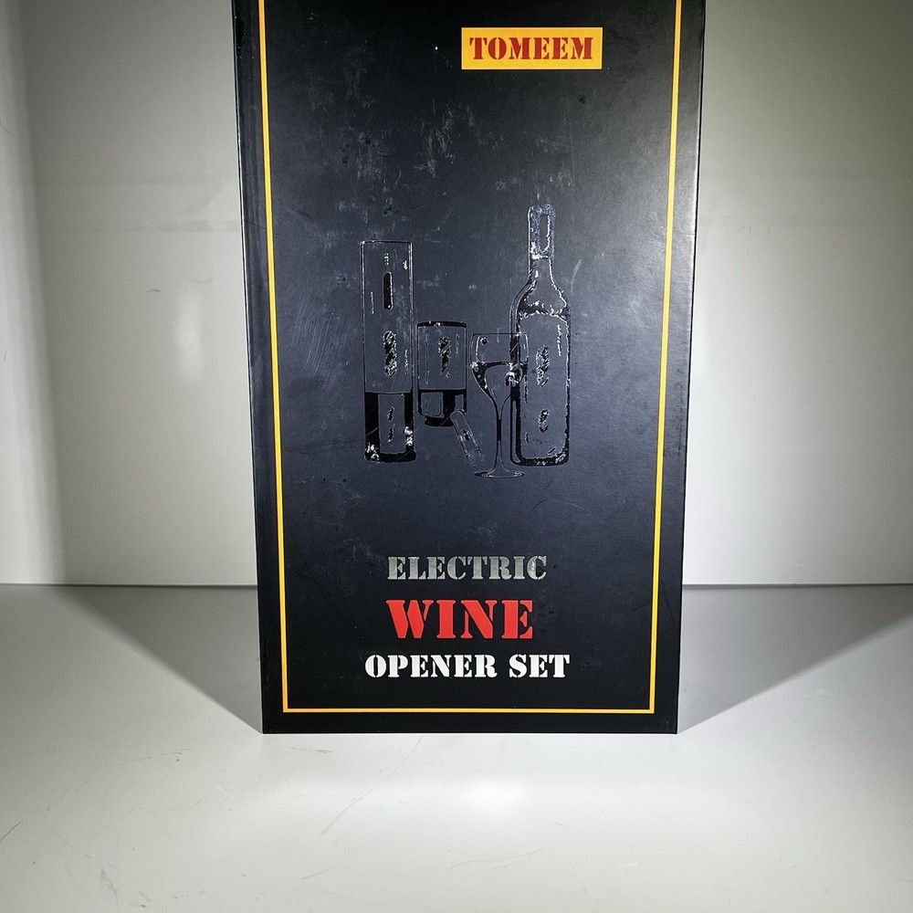 Tomeen Electric Wine Opener Set