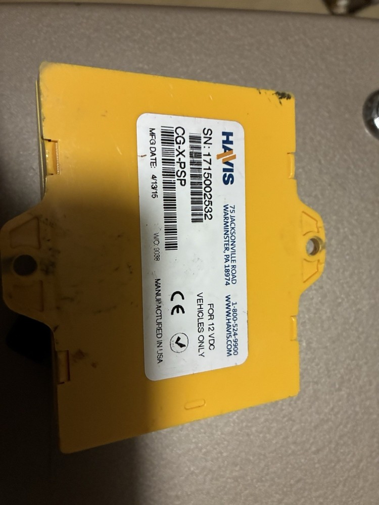 Havis CG-X ChargeGuard Select Power Control Circuit Protector Module See Pics