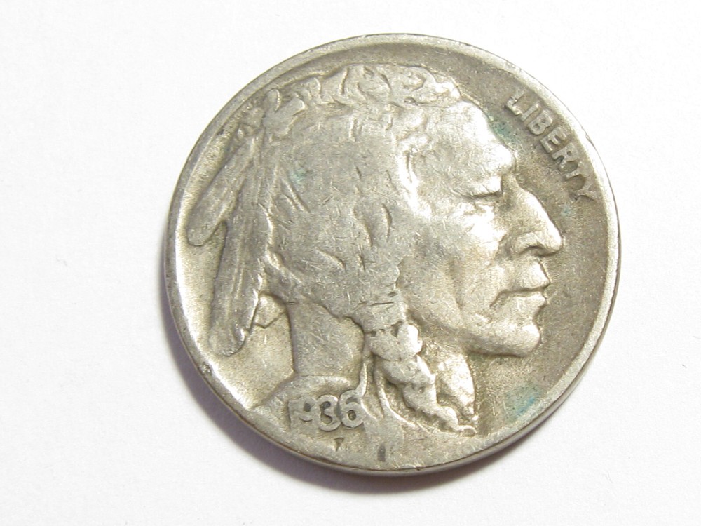 1936-D Buffalo Nickel - #BN-102