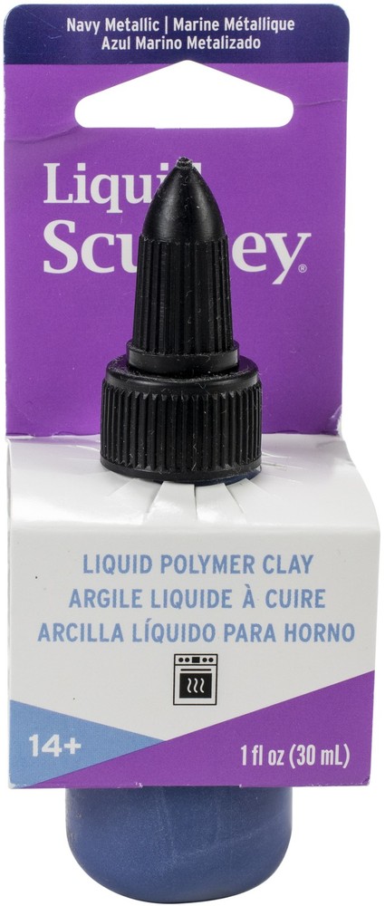 Liquid Sculpey 1oz Navy Metallic