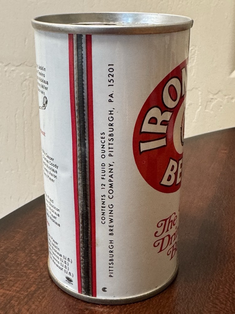 Iron City Golfers US Open Masters PGA British - Empty Beer Can - pull tab can