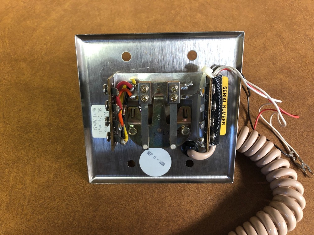 Dukane 7A945A Hookswitch / Handset Assembly Beige