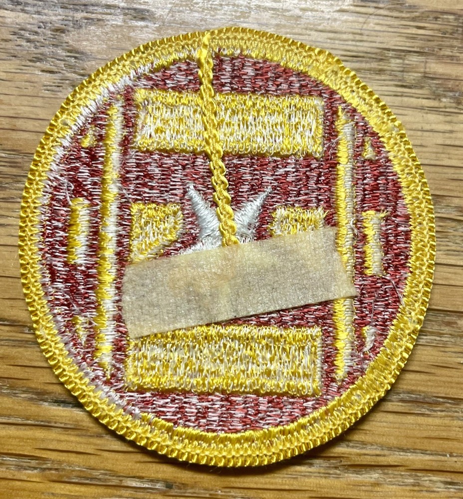 ORIGINAL US 3rd TRANSPORTATION BRIGADE PATCH - MERROWED EDGE