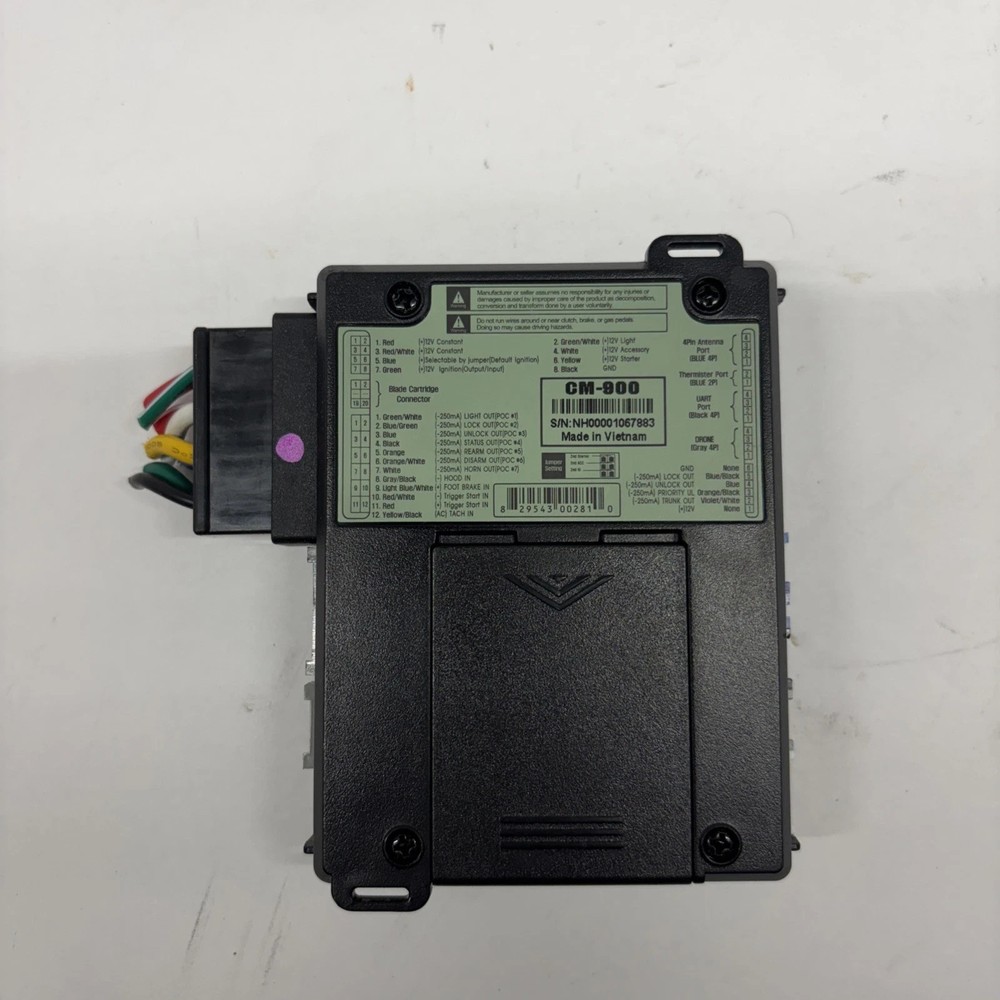 Firstech Compustar Replacement CM-900 Remote Start Controller Module UNTESTED DW