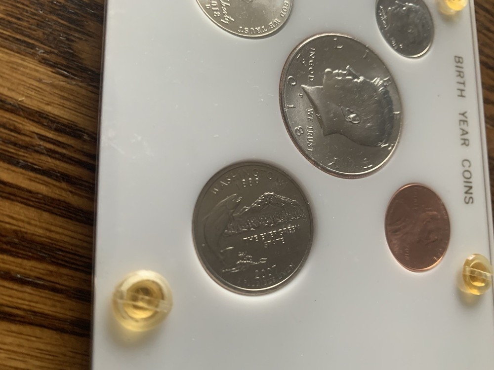 2018 Birth Year Set 5 Bright Uncirculated Coins