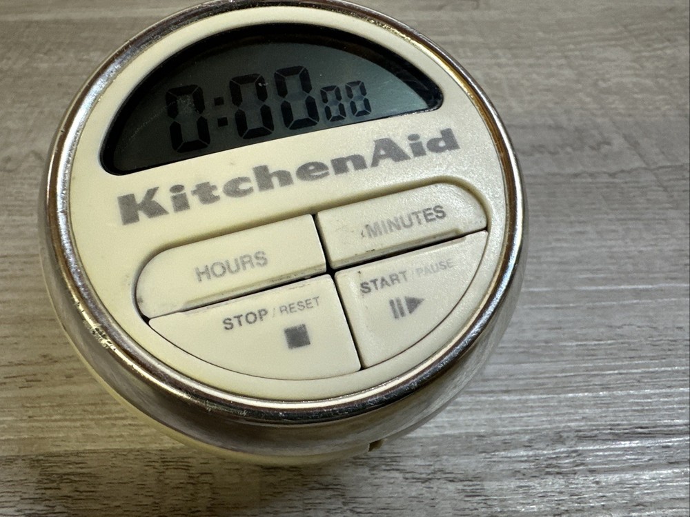 KitchenAid Digital Kitchen Timer Hours Minutes Start Pause Reset Counter TESTED