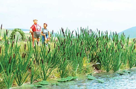 Walthers SceneMaster 949-4179 HO Scale Cattails -- Kit pkg(60)