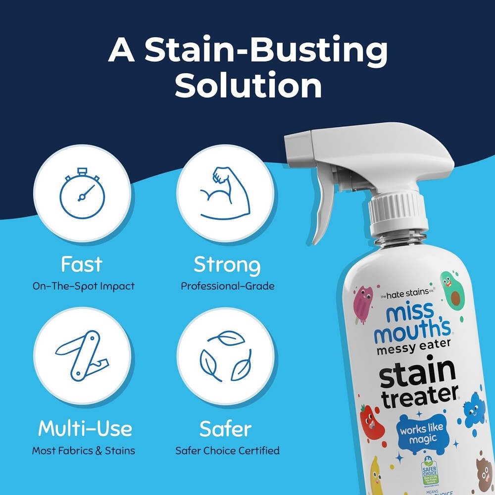 Efficient Stain Remover for Fresh & Set-in Stains