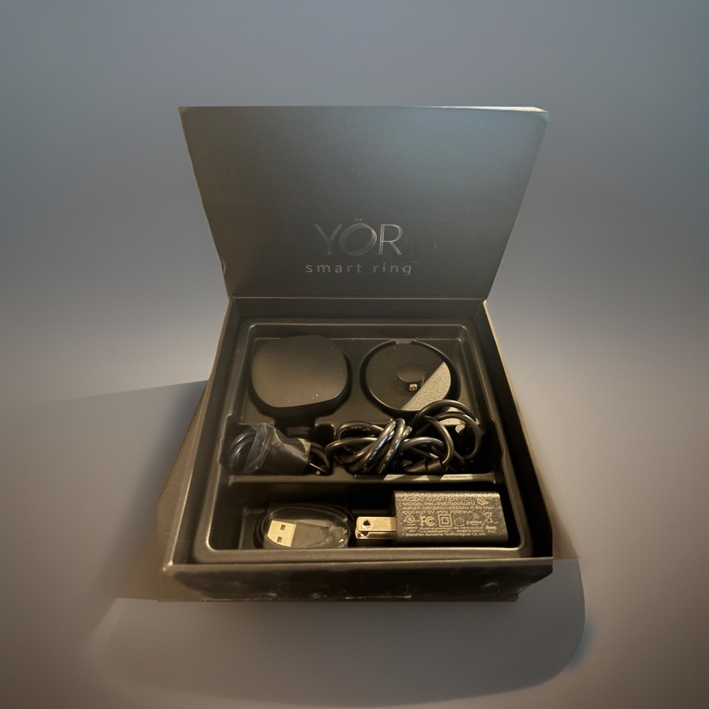 YOR Smart Ring by LetsFit – Silver Size 10 – Open Box Unused – iOS/Android