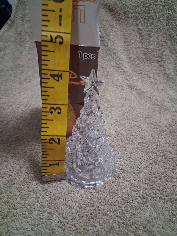 LED Christmas tree crystal