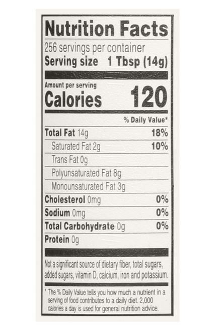 Pure Vegetable Oil, 1 Gallon