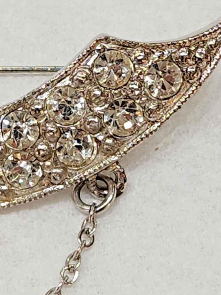 Shriners Sword Pin Rhinestones