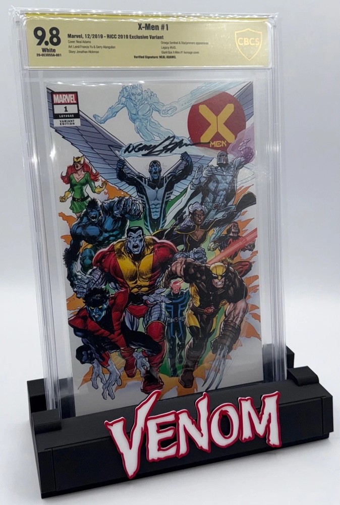 Venom Marvel Comic Book Display Stand for Graded CGC, CBCS & Non-Graded Comics
