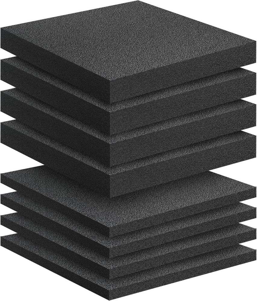 8 Pack Polyethylene Foam Pads Cuttable Cushioning Inserts for Packing Cases