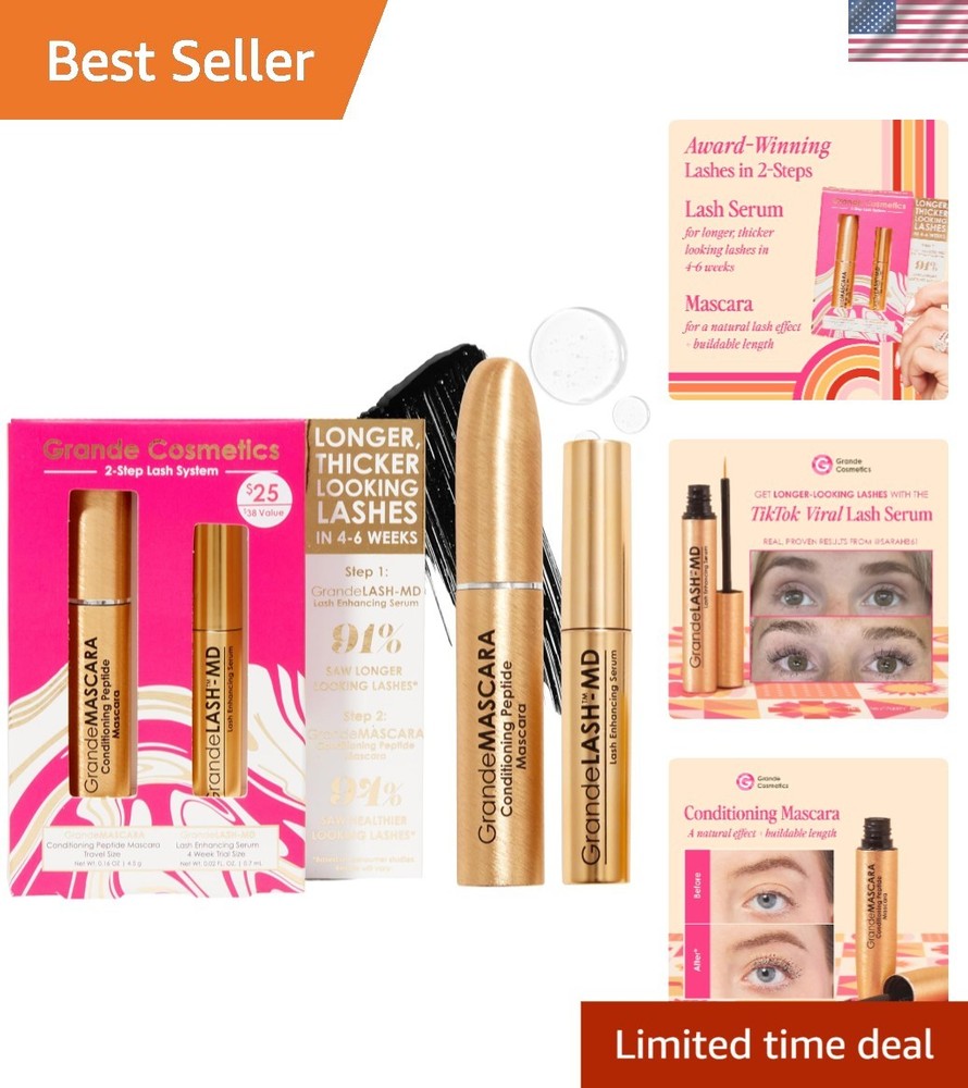 Lash & Brow Care Multi-Step System – For Naturally Longer, Fuller Lashes