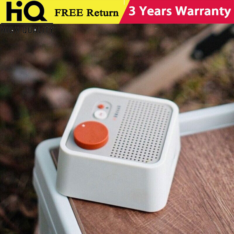 N100 White Bluetooth Speaker for Syitren USB Type-C Portable Bluetooth Speaker