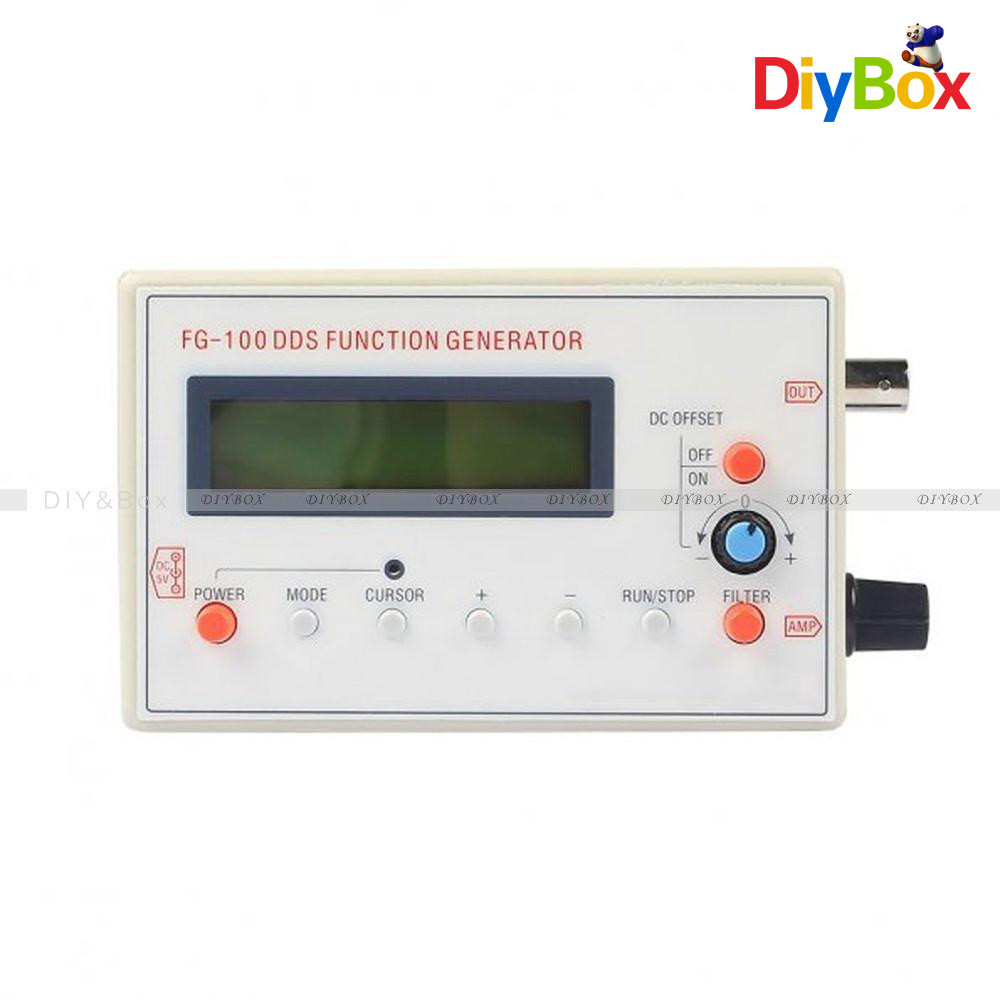DDS Function Signal Generator Sine+Triangle + Square Wave Frequency 1HZ-500KHz