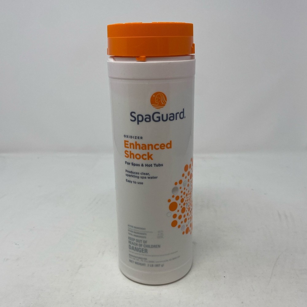 Enhanced Shock 2 lb White/Blue Bottle