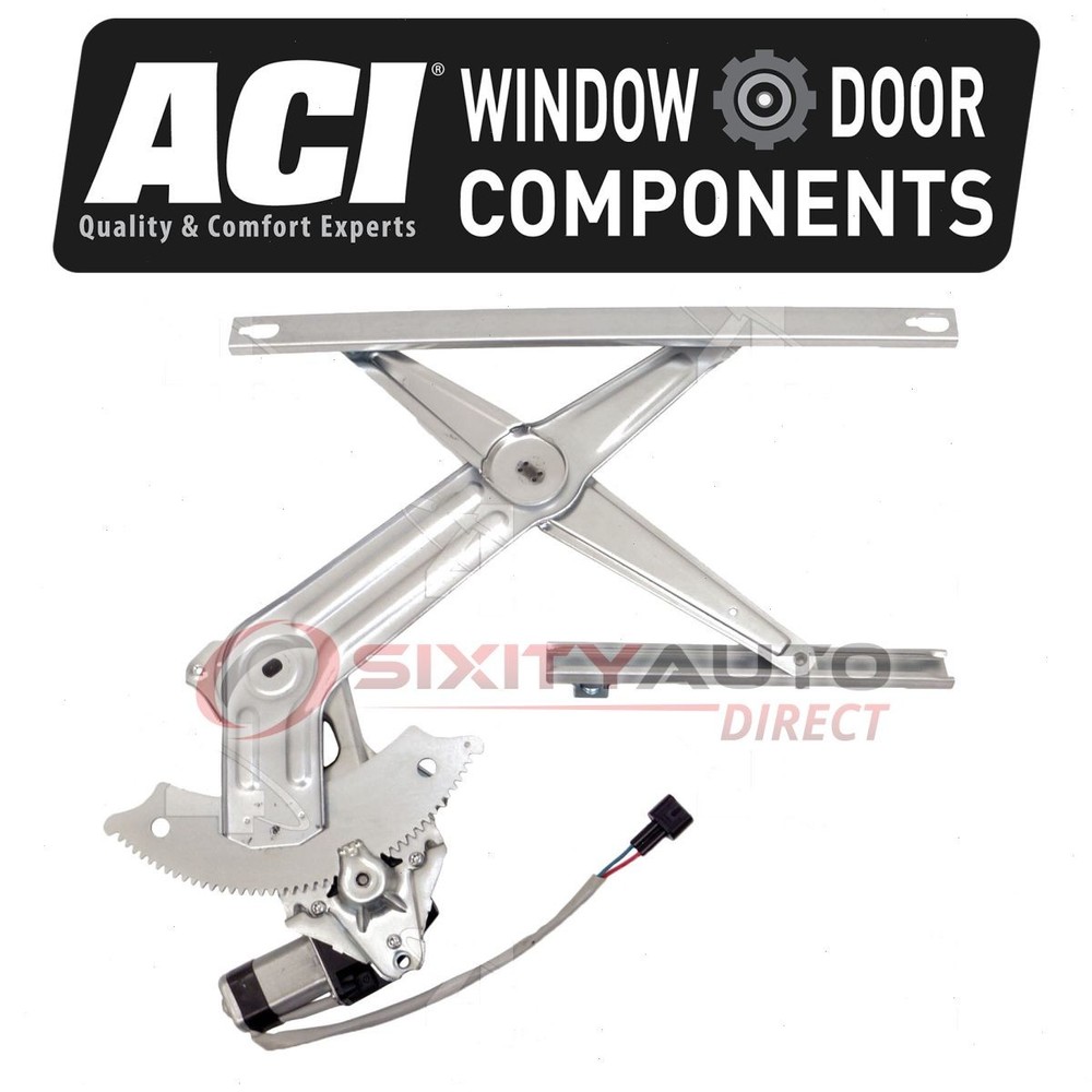 ACI Front Left Power Window Motor & Regulator Assembly for 2003-2008 Dodge jc