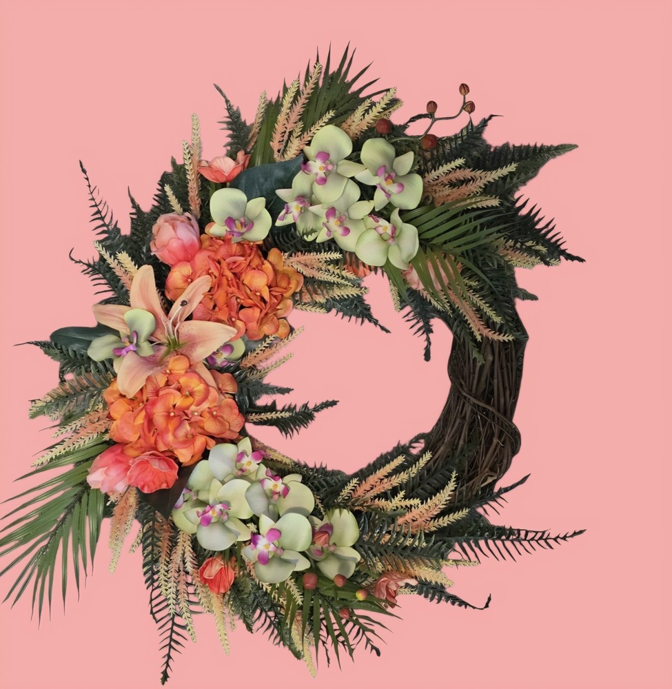Gorgeous Summer Floral Wreath