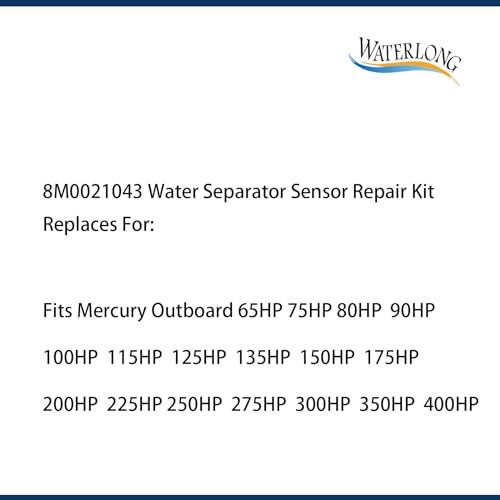 Water Separator Sensor 8M0021043 Replacement for Mercury