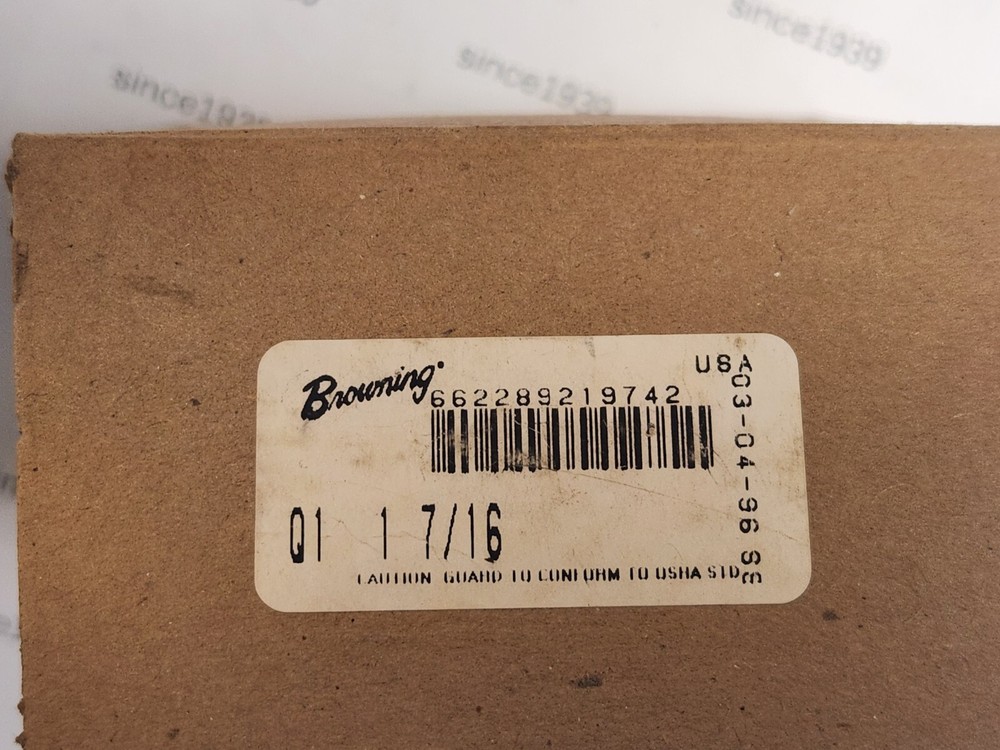 Browning Q1 1-7/16" Split Taper Bushing
