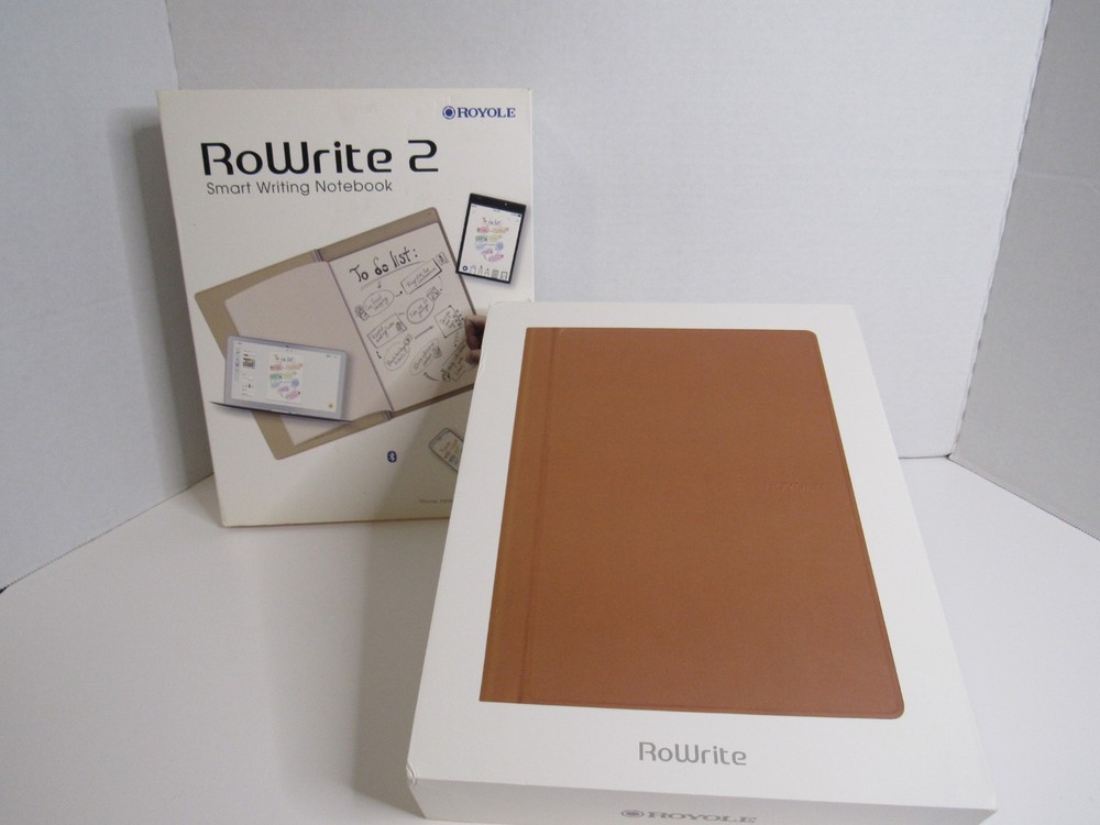 Royole RoWrite 2 Smart Writing Notebook With Real Paper Pen Writing! Great Shape