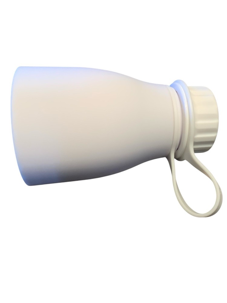 kencko Replacement Shaker Bottle Lid & Patented Filter Insert - White -Part Only