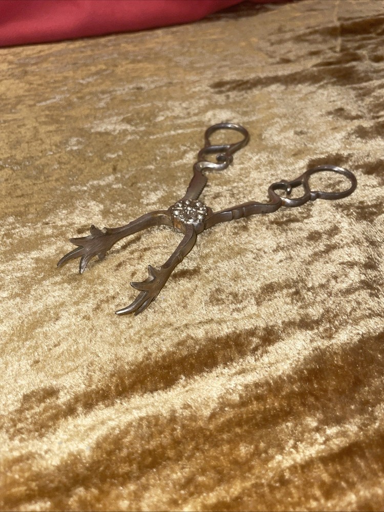 Antique Silver Plated Sugar Nips