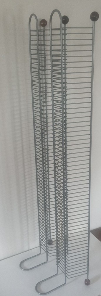 CD Steel Silver 120 CD Rack Tower