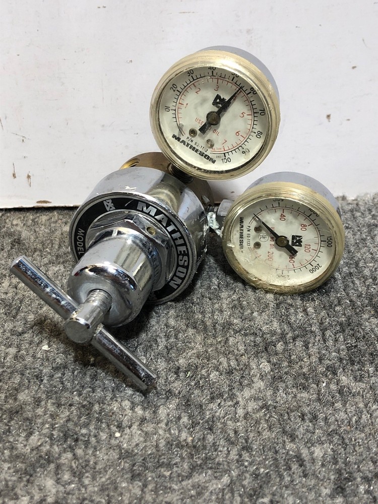 Used Matheson 3320 Single-Stage Regulator