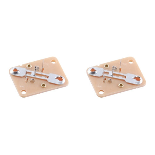 ECG209, 2 Pin Transistor Socket for TO-3 Package ~ (NTE209) 2 Pack