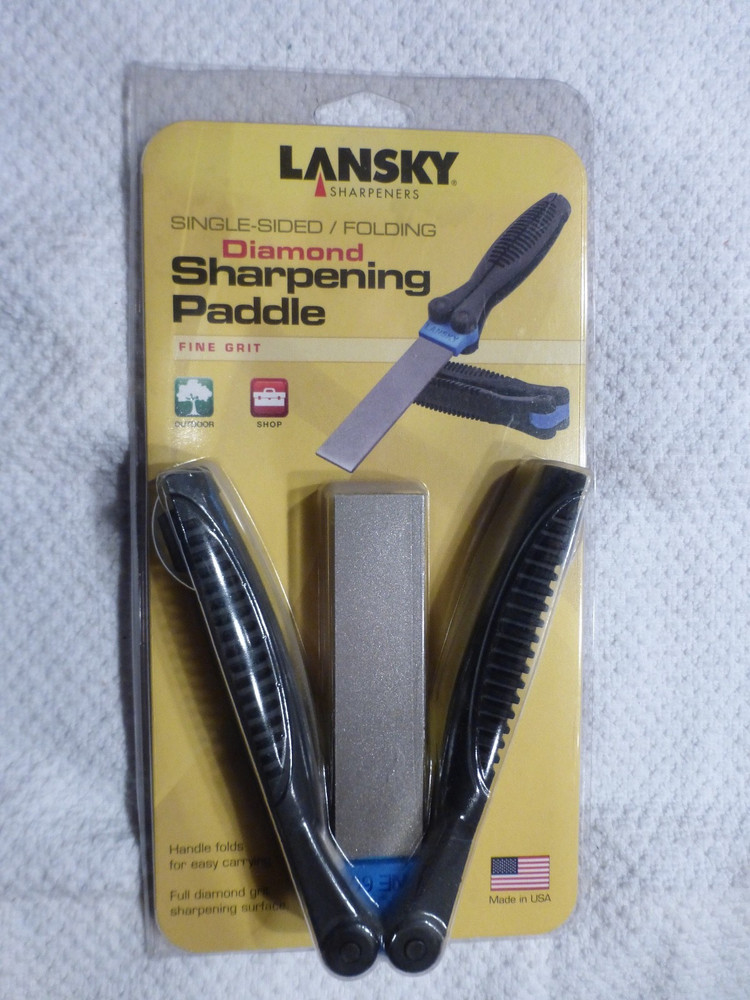 Lansky Single Sided/Folding Diamond Sharpening Paddle Fine Grit Model FP-600