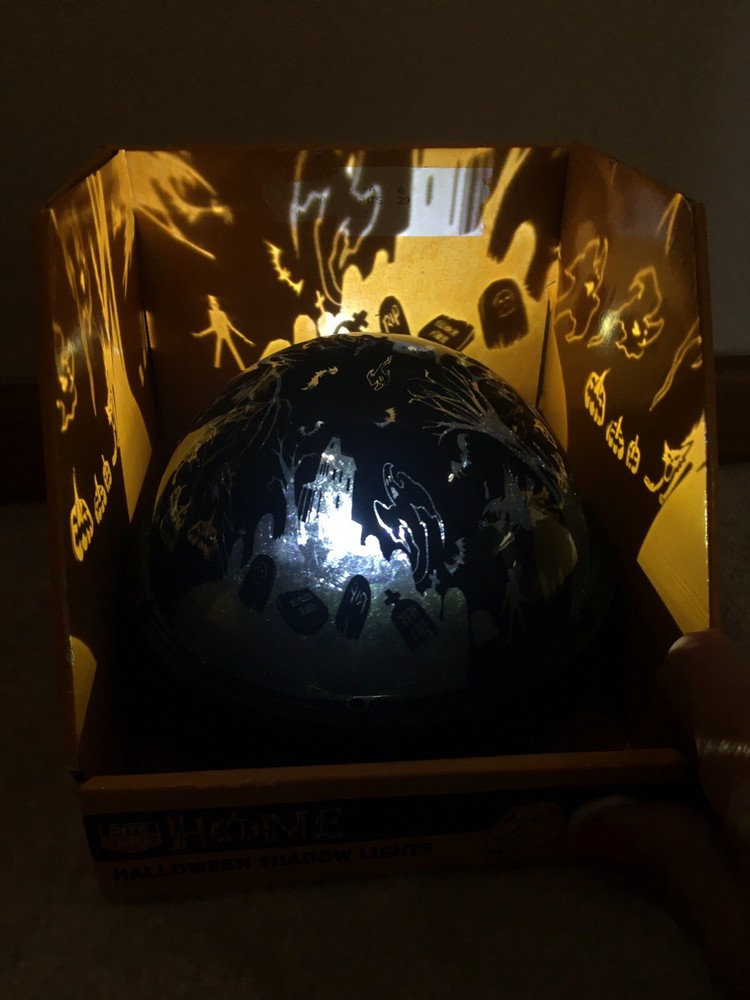 Gemmy Halloween Shadow Lights NEW