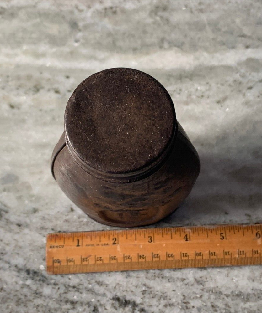 Vintage Justrite Metal Bottle