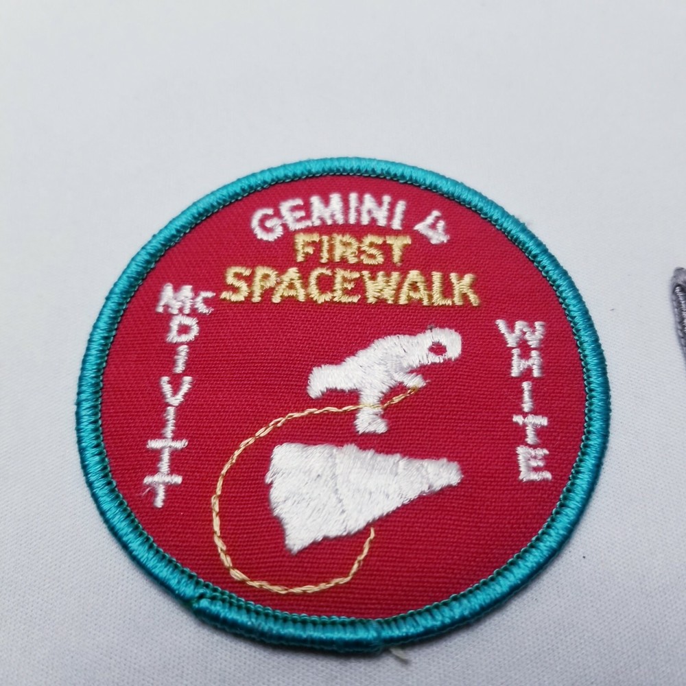 Gemini 4 First Space Walk McDivitt White NASA Space Mission Patch