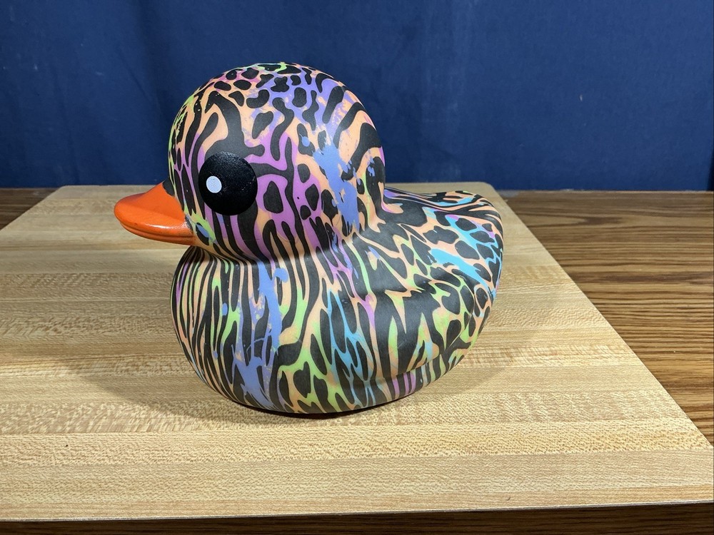 6" Rubber Duck Multicolor Print- By aaglobal 2023