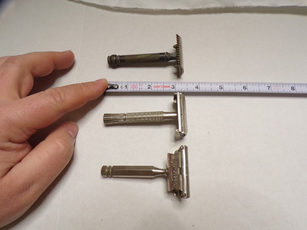 VTG Lot of 3 Razors