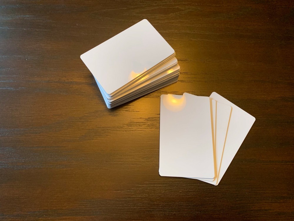Refrigerator Magnets-100 Gloss White Aluminum Sublimation Blank