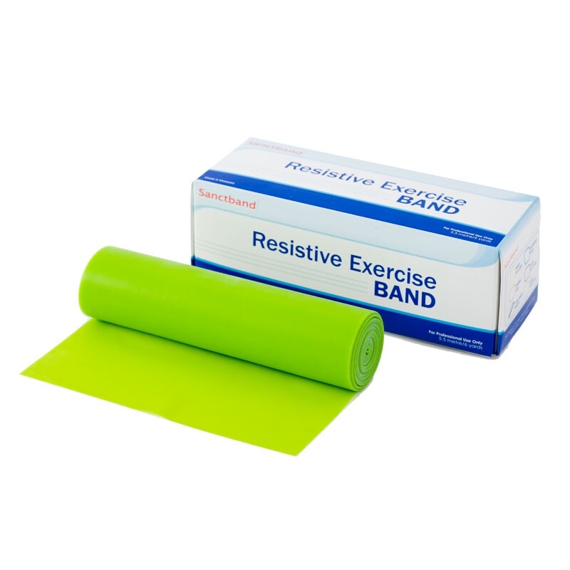 Sanctband Resistive Band - 6 Yard – Lime (Medium)